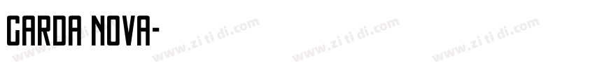 Garda Nova字体转换